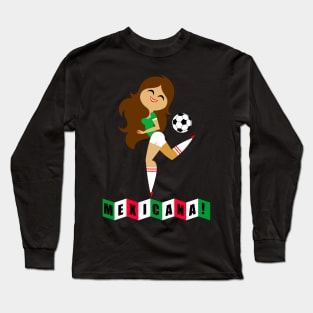 Mexicana Futbol! Long Sleeve T-Shirt